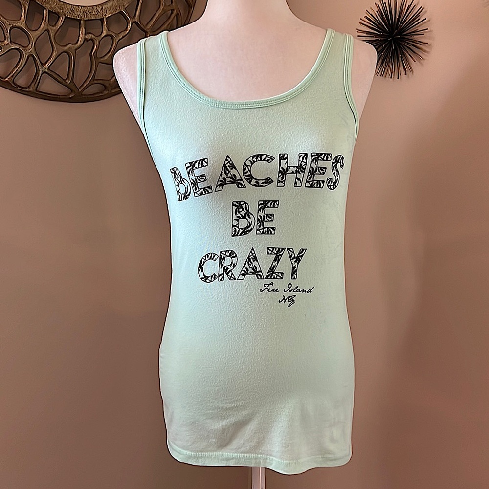 Beaches Be Crazy Fire Island T-Shirt/Coverup